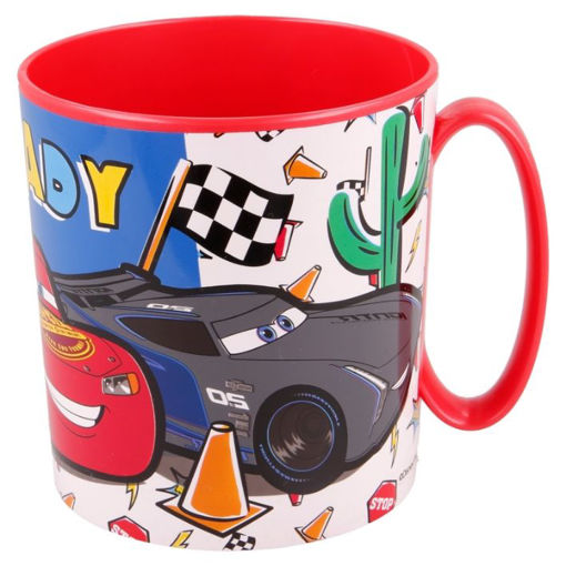 Picture of CARS PLASTIC MUG LETS RACE